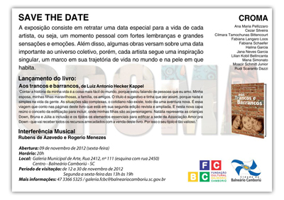 Save the Date na Galeria Municipal de Arte